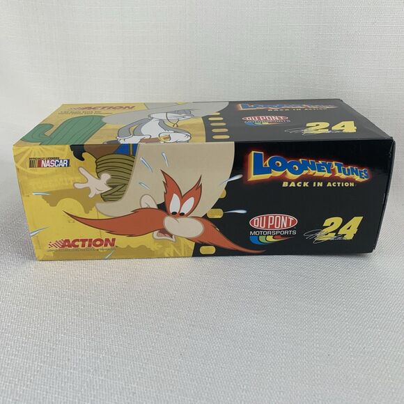 1:24 Action 2003 #24 Dupont Looney Tunes Bugs Bunny Monte Carlo Jeff Gordon Sam - Picture 2 of 9